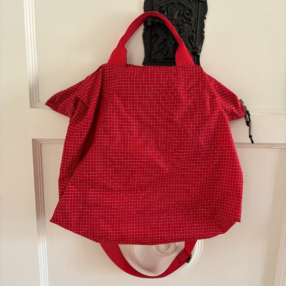 Adsum Zip Tote | Red Ripstop - Picture 3 of 7